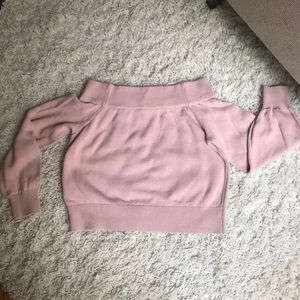 H&M Divided Off the Shoulder Sweater